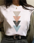 Beautiful Geometry Printed T Shirt