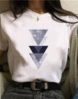 Beautiful Geometry Printed T Shirt