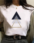 Beautiful Geometry Printed T Shirt