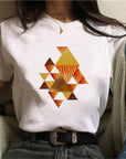 Beautiful Geometry Printed T Shirt