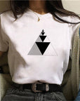 Beautiful Geometry Printed T Shirt