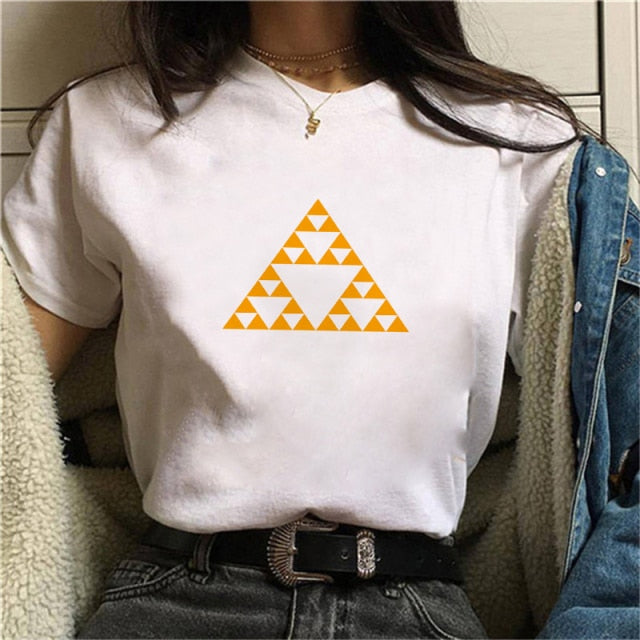 Beautiful Geometry Printed T Shirt