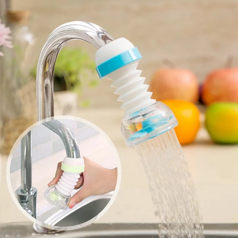 360 Degree Adjustable Faucet Extender Shower Water Tap