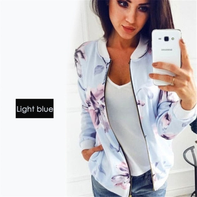 Women Floral Jackets