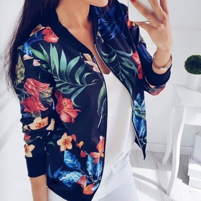 Women Floral Jackets