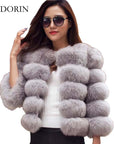 Mink Coats Women Warm Outerwear