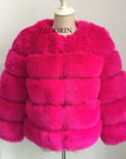 Mink Coats Women Warm Outerwear