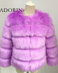 Mink Coats Women Warm Outerwear