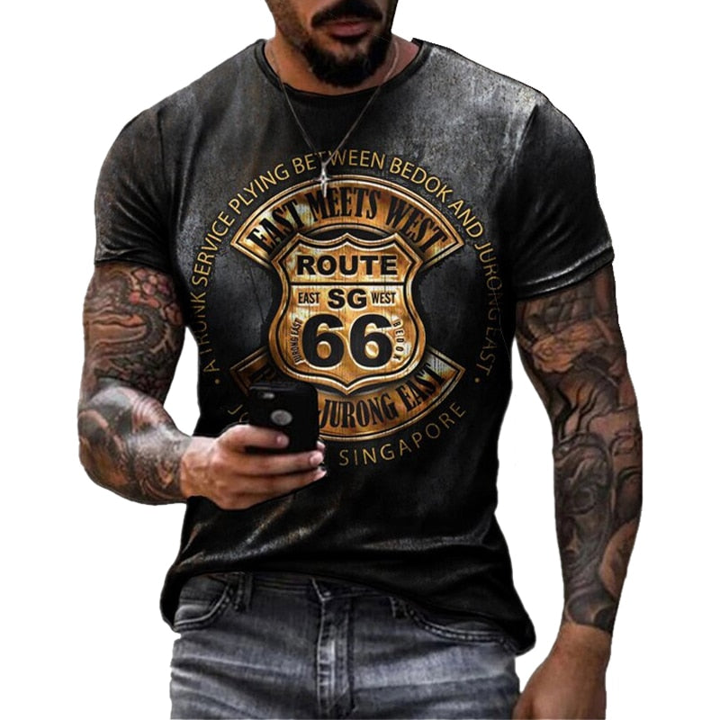 Summer New Mens T Shirts