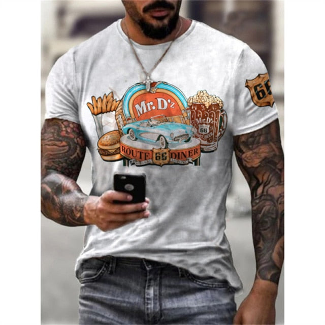 Summer New Mens T Shirts