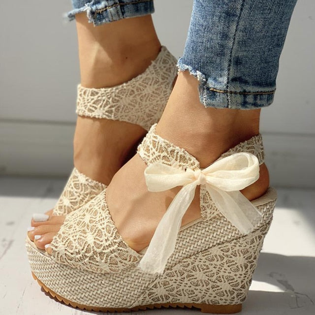 Women Wedges Heeled Shoes