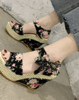 Women Wedges Heeled Shoes