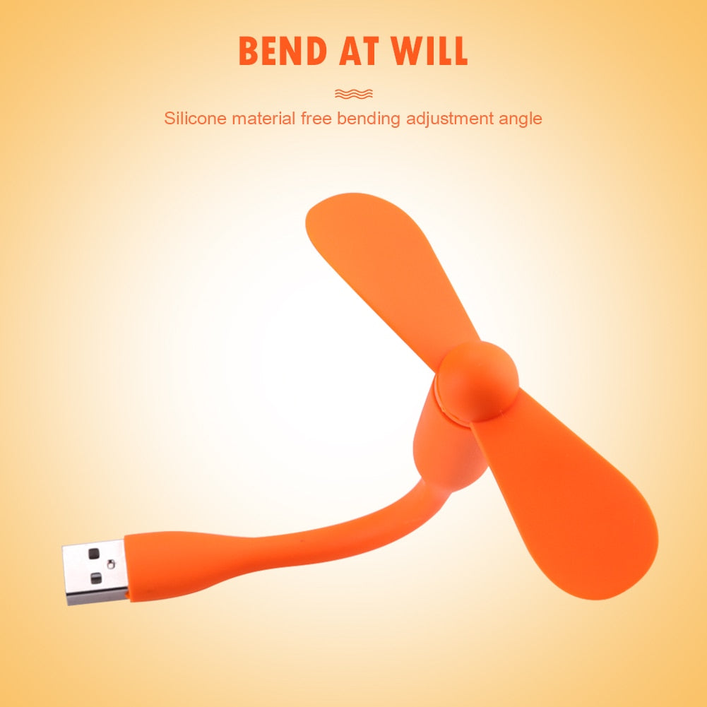 Flexible Bendable  Creative USB Fan Mini