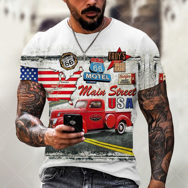 Summer New Mens T Shirts