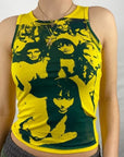 Vintage Clothes Y2k Corset Tank Crop Top