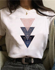 Beautiful Geometry Printed T Shirt