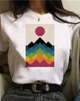 Beautiful Geometry Printed T Shirt