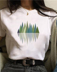 Beautiful Geometry Printed T Shirt