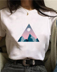 Beautiful Geometry Printed T Shirt