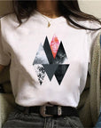 Beautiful Geometry Printed T Shirt