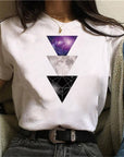 Beautiful Geometry Printed T Shirt