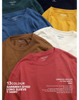 Men T Shirt Men Solid Color
