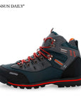 Men Winter Mountain Climbing Trekking Boots